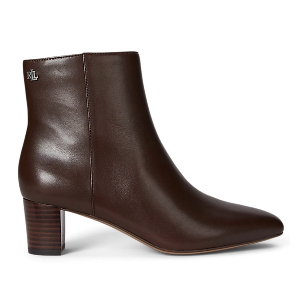Women's Brown Leather Ankle Boots